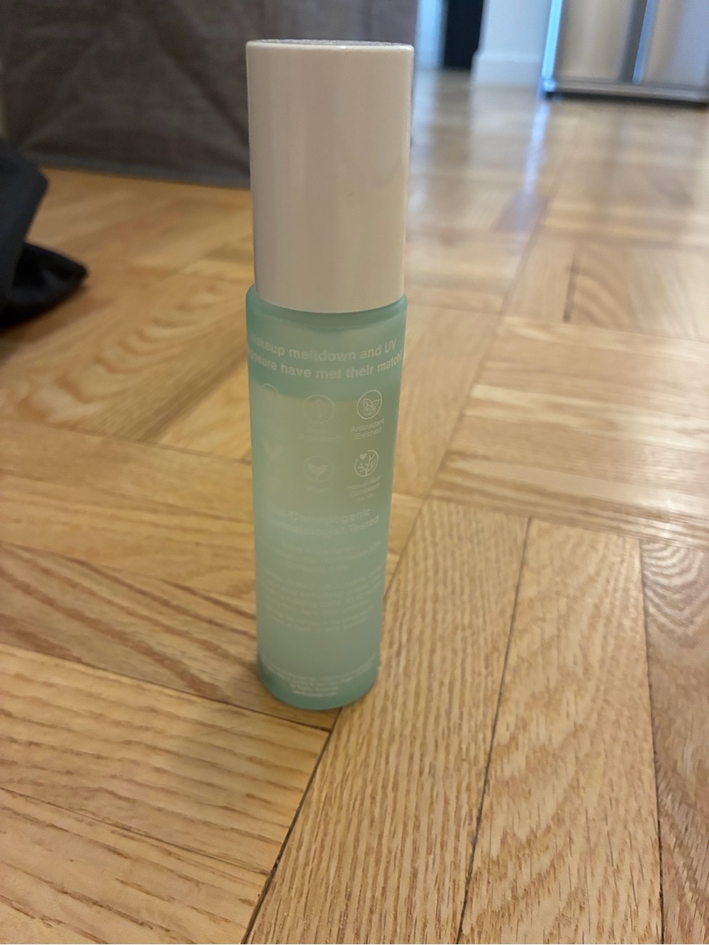 Unused! COOLA Aqua-Turquoise Makeup Setting Sunscreen Spray SPF 30 - Picture 4 of 5